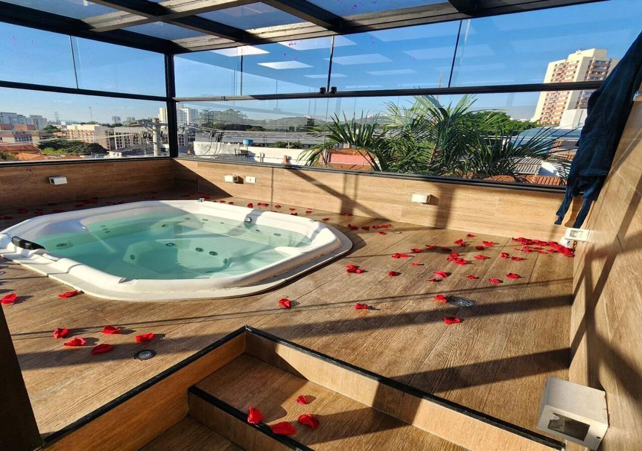 הוילה סאו פאולו Cobertura Triplex De Luxo Com Jacuzzi מראה חיצוני תמונה